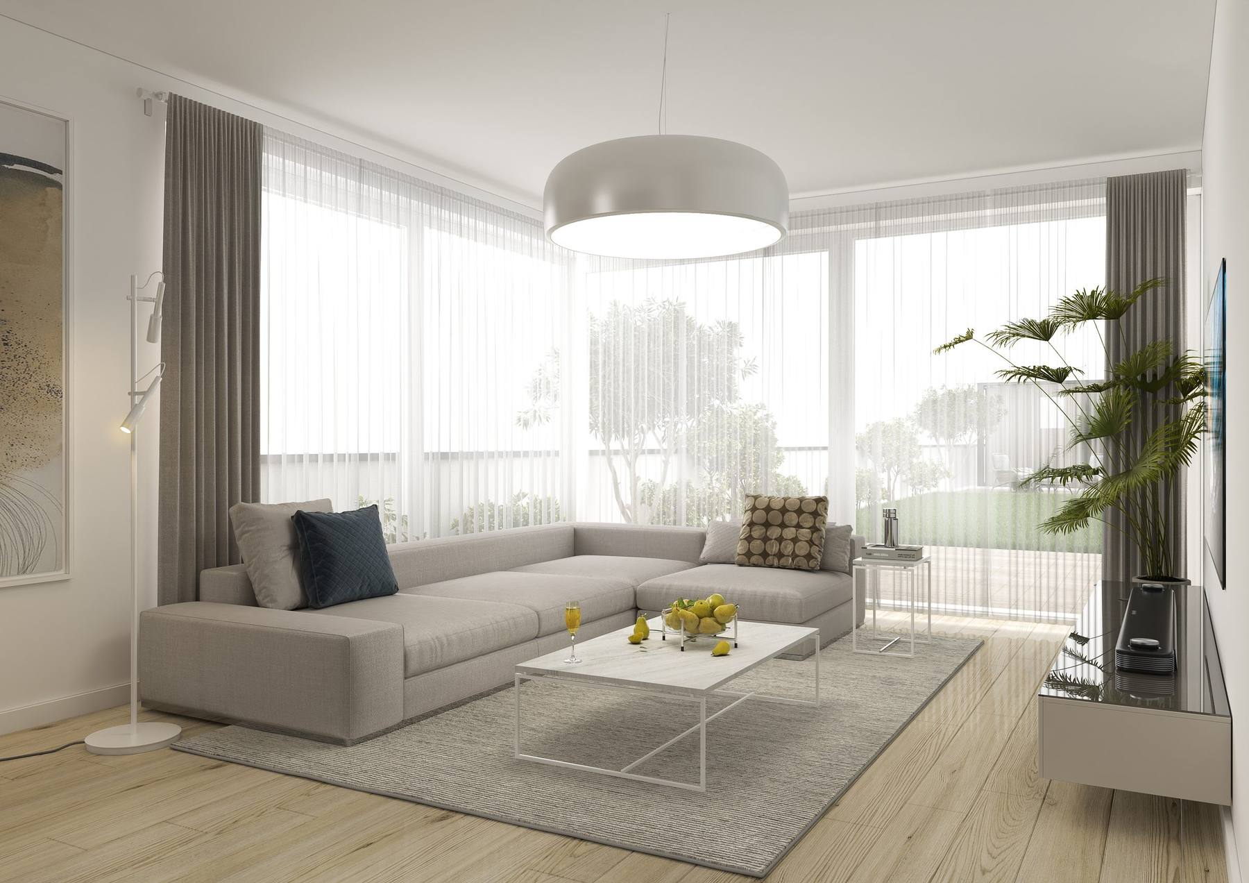 Living room – garden view