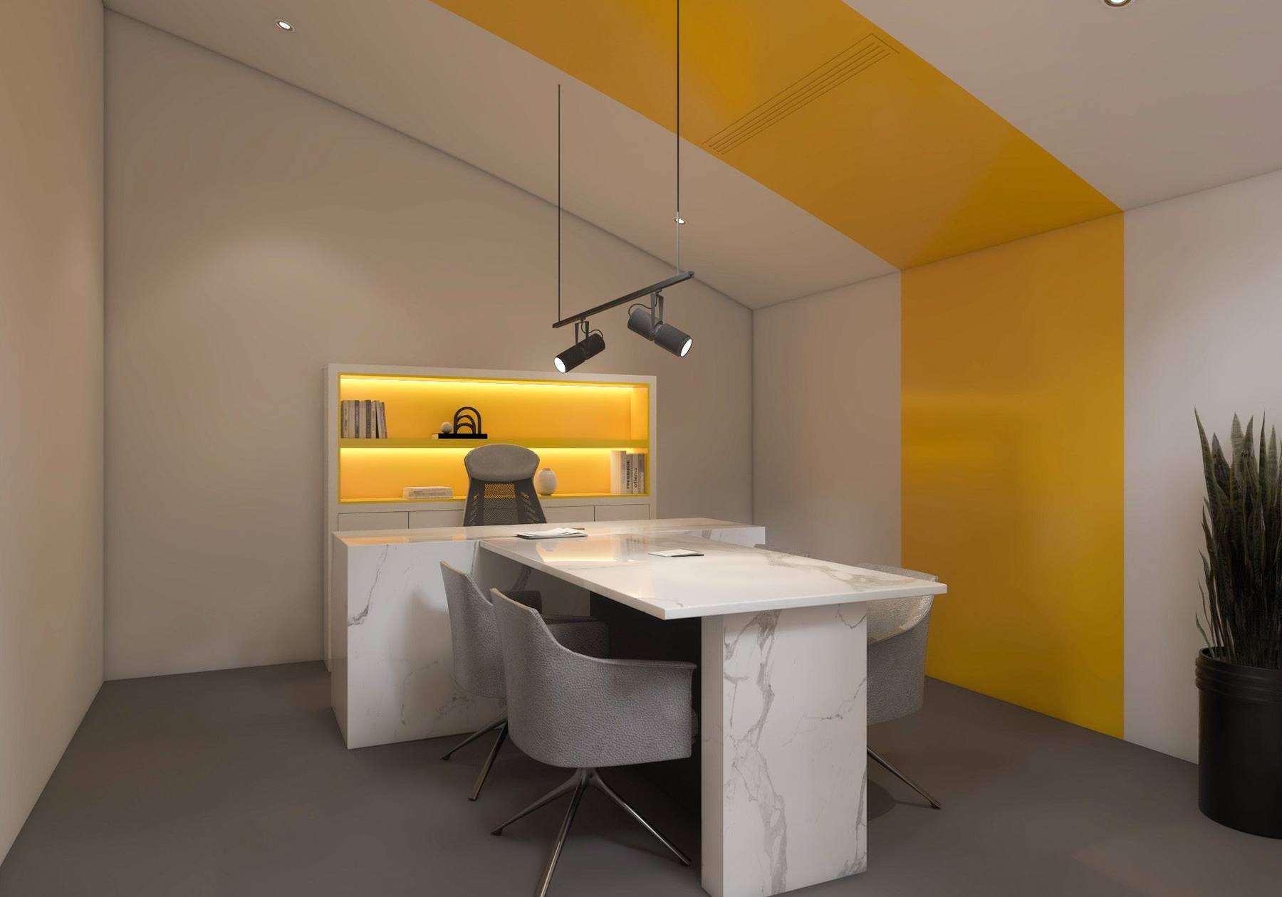 Office — corner view