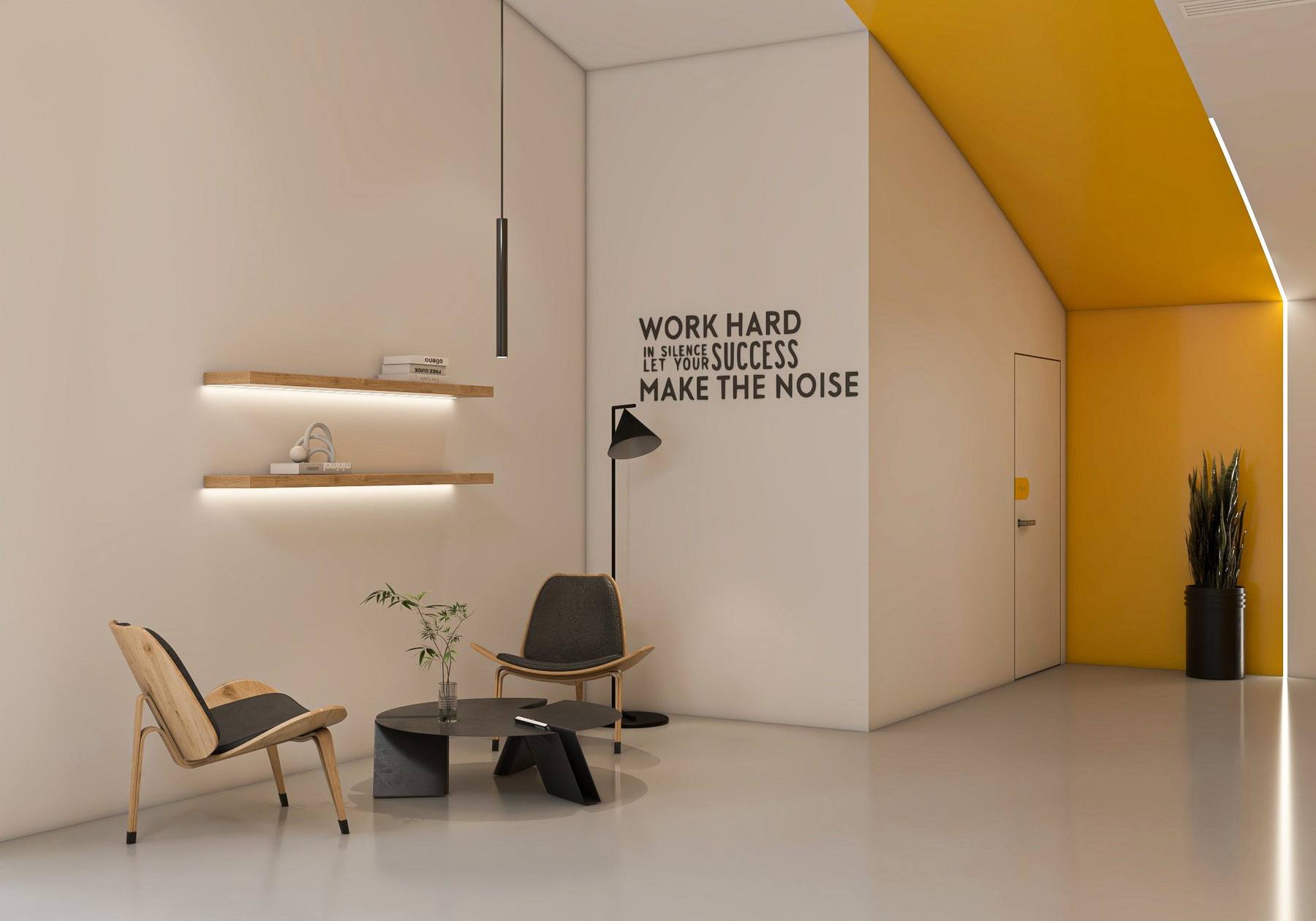 Office — reception area