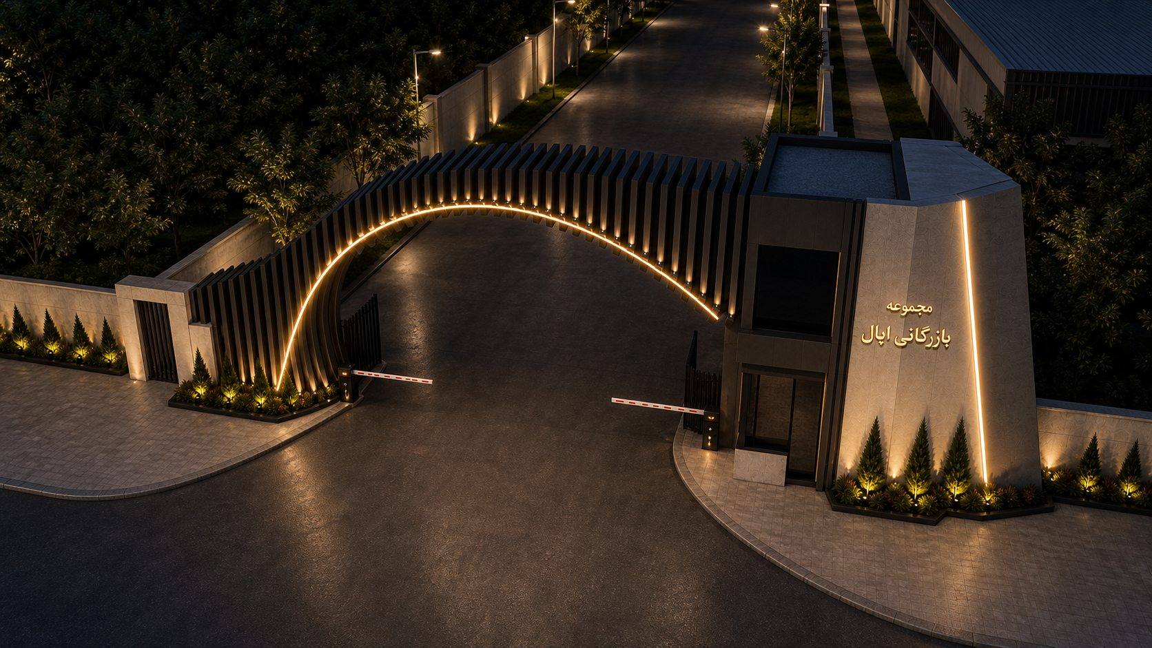 Main Entrance Night View 4