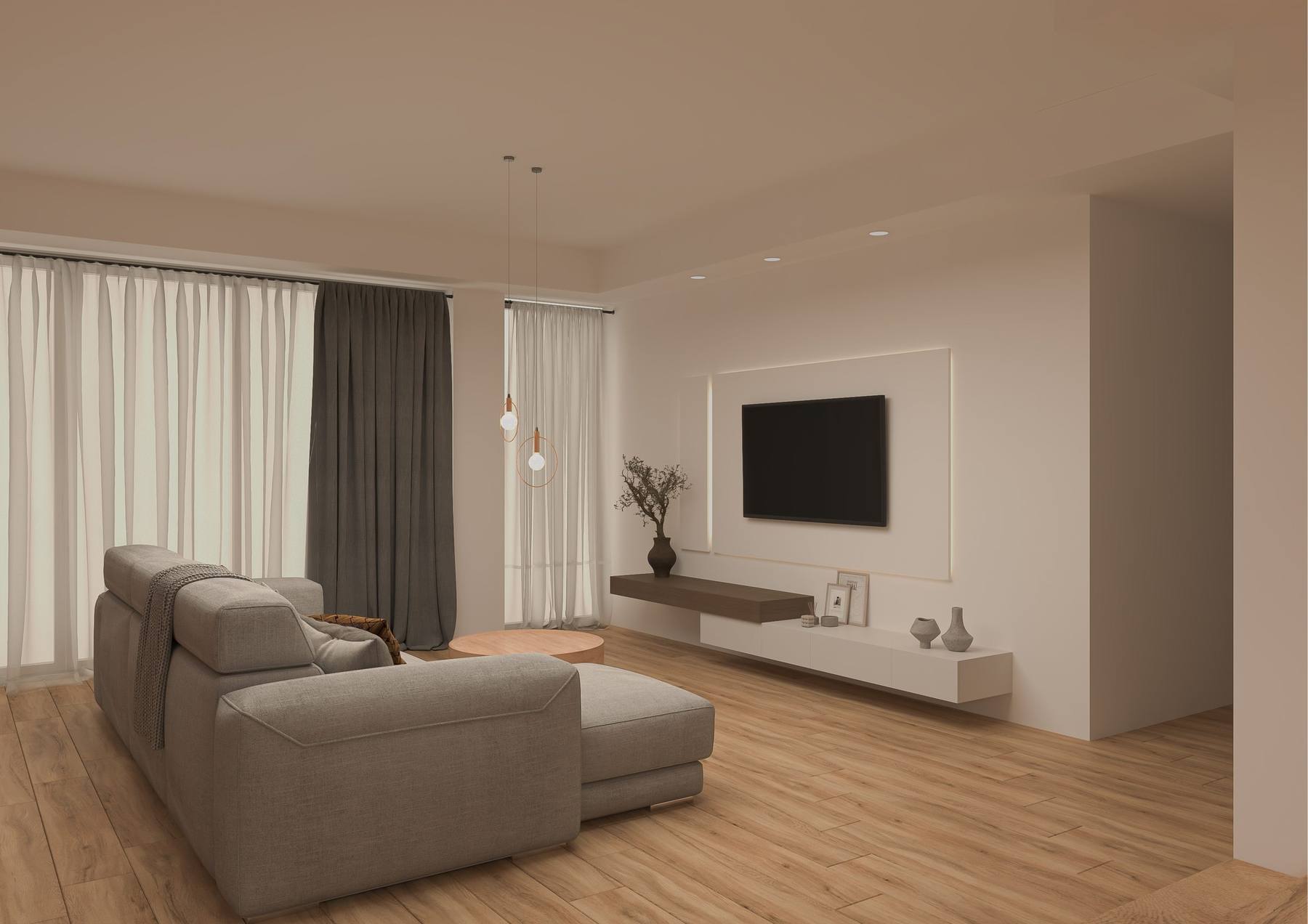 The Saadatabad Home — interior view