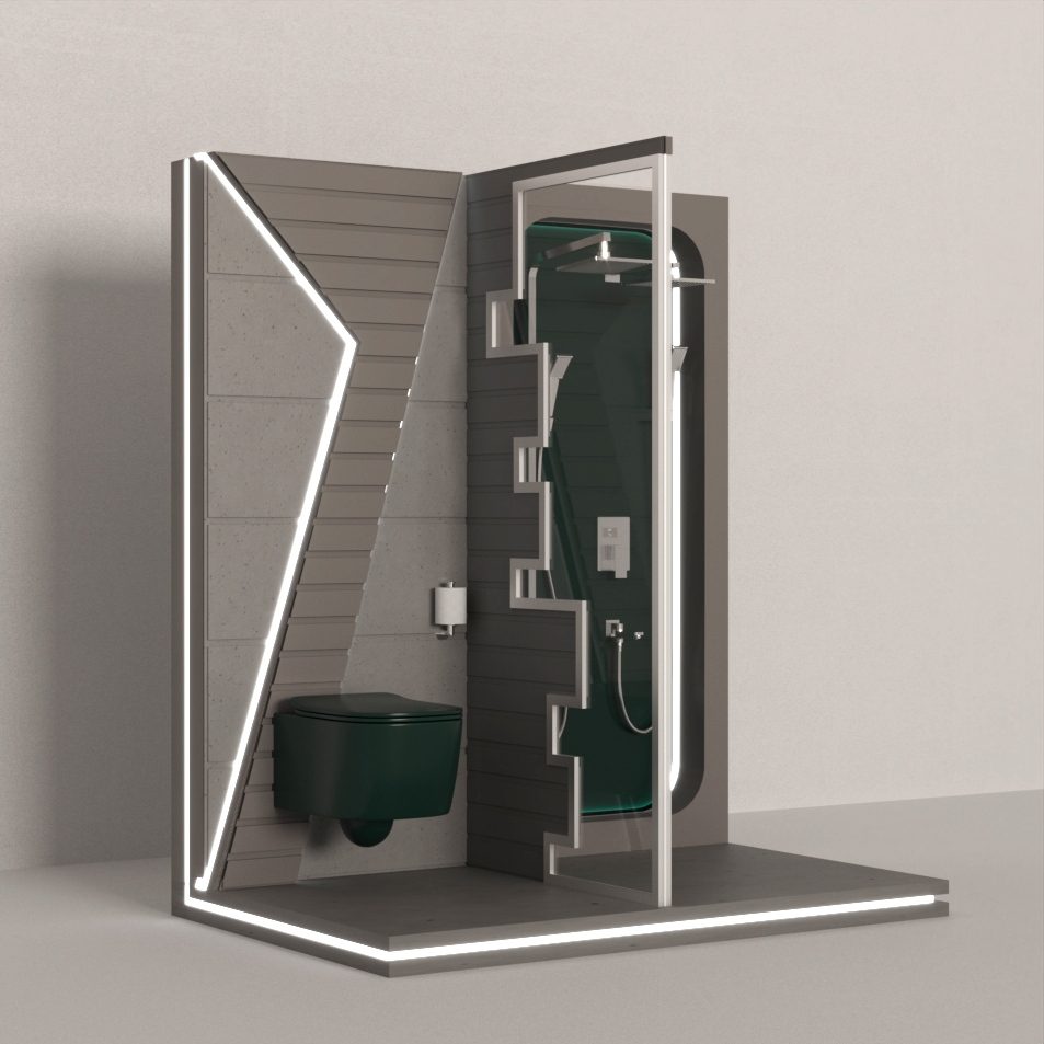Zimmer stand — detail